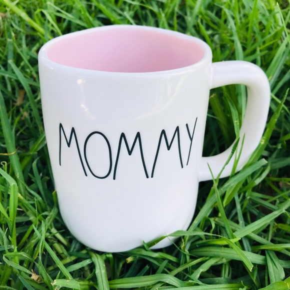Rae Dunn Other - Rae Dunn MOMMY mug pink interior
